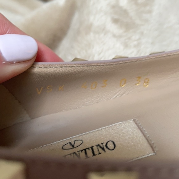 Valentino Rock studded Flats - Picture 8 of 9